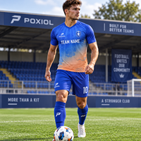 Tenues de football personnalisées pour les clubs du Royaume-Uni, livraison rapide, maillots et shorts de match personnalisés avec logo, noms et numéros des joueurs