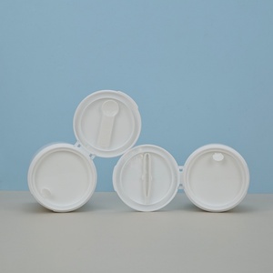 Vente en gros de pots en plastique PP élégants de 50g, 100g, 120g, 150g, contenants pour crème cosmétique givrés avec cuillère, pots pour tampons de coton avec pince - Product Image 4