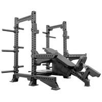 Banc de musculation réglable professionnel pour presse à épaules droite et inclinée - Équipement de musculation pour salle de sport