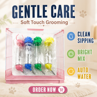 Bouteille d'eau automatique en plastique solide pour petits animaux Golden Bear, pour chinchillas, lapins, cochons d'Inde, écureuils et hamsters
