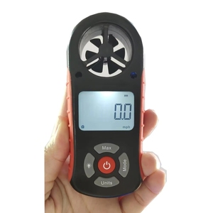 Anémomètre numérique portable 8 en 1, baromètre, testeur de <span class=keywords><strong>vitesse</strong></span> du <span class=keywords><strong>vent</strong></span>, de température et d'humidité - Product Image 4