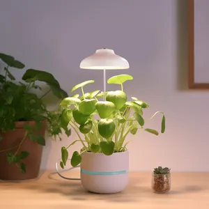 LED Regenschirm Pflanze wachsen Licht höhen verstellbar Mini wachsen Licht nach Hause Innendekoration und Garten Kräuter garten mit Licht
