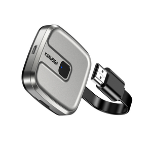 Adaptateur de mise en miroir d'écran sans fil <span class=keywords><strong>double</strong></span> bande KAKUSIGA 2.4G+5G, <span class=keywords><strong>HDMI</strong></span> vers Micro HD pour TV, moniteur et projecteur - Product Image 3