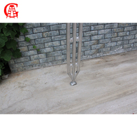 Escalera de Aluminio de 1.5 mm de Grosor para Frutas, Soporte para Árboles de Granja, Escalera Antideslizante con Marco en A de 6 y 8 Peldaños