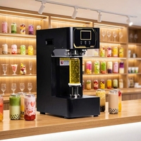Machine de scellage automatique commerciale pour canettes de boissons, scellage par induction, couvercle en aluminium, calibre 55 mm, pour thé au lait et boissons en papier