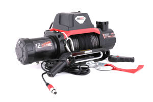 Cabrestante de cuerda sintética 4x4 <span class=keywords><strong>todoterreno</strong></span>, dos velocidades, aprobado por la CE, 12000 libras - Product Image 3