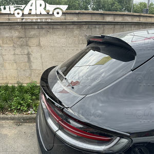 Alerón trasero de fibra de carbono ABS para maletero, accesorio Exterior para <span class=keywords><strong>Porsche</strong></span> <span class=keywords><strong>Macan</strong></span> 2019 <span class=keywords><strong>2020</strong></span> 2021, <span class=keywords><strong>precio</strong></span> al por mayor - Product Image 3