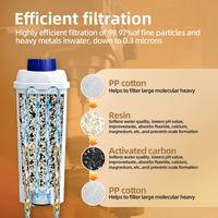 Filtre à eau Pureza Es-pres-so pour machine à café De-Longhi pour Phi-lip-s, réduit le chlore, les sédiments et les métaux lourds pour un café frais