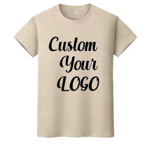 Nouveaux T-shirts décontractés d'été pour hommes en coton respirant, personnalisables, anti-boulochage, maillots de sport respirants imprimés pour hommes - Product Image 1