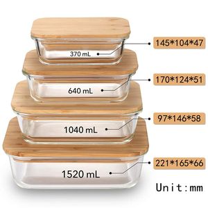 Contenitori in Vetro per Conservazione Alimenti, Scatole per Organizzazione Dispensa e Preparazione Cibi, per Catering e Ristoranti - Product Image 4