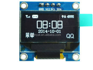0,96 дюймов 0,96 "IIC Серийный белый синий, желтый и синий ooled модуль дисплея 128x64 I2C SSD1306 12864 ЖК-экран Плата GND VCC SCL - Product Image 2