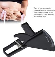 Outil de mesure de ruban à étrier de graisse corporelle à Double ressort professionnel