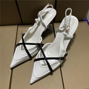 2026 Summer Pointed Toe Sexy <b>Heeled</b> Sandals Fashion Women's Party Dress Shoes High-quality Designer Women's <b>Heeled</b> Sandals Shoes - Product Image 2