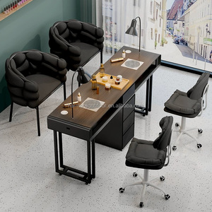 Último Modelo en Oferta, <span class=keywords><strong>Precio</strong></span> <span class=keywords><strong>de</strong></span> Fábrica, <span class=keywords><strong>Mesa</strong></span> <span class=keywords><strong>de</strong></span> Manicura Simple y Económica con Acabado <span class=keywords><strong>de</strong></span> Mármol <span class=keywords><strong>para</strong></span> Salón <span class=keywords><strong>de</strong></span> Belleza - Product Image 4