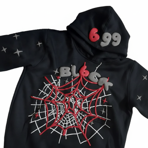 Custom Logo Streetwear Men No <b>String</b> Oversized Puff Printed Sun Faded Cropped Thermal Hoodie Screen Print Manufacturer Hoodie - Product Image 1