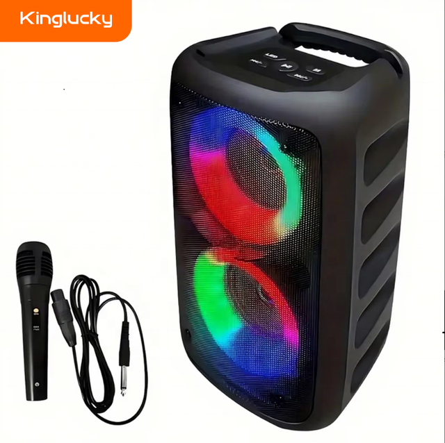 Best Selling KInglucky HY-3317 Bass Wireless PartySpeaker Chargeable Multiple Function BT Karaoke Wireless Karaoke Speaker