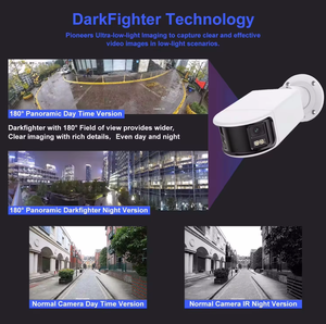 Caméra IP Anpviz US Stock 8MP à double objectif panoramique, caméra bullet 180 degrés, détection intelligente des personnes/véhicules, alarme, communication bidirectionnelle - Product Image 3