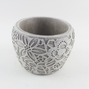 <span class=keywords><strong>Vaso</strong></span> per Fiori in <span class=keywords><strong>Cemento</strong></span> Fatto a Mano, Rotondo, per Piante Succulente, Decorazione Casa e Giardino - Product Image 3