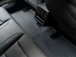 Tapis de sol de voiture de luxe haut de gamme Mitsubishi <span class=keywords><strong>Outlander</strong></span> 2013-2020 2021, 10 mm d'épaisseur, PVC imperméable, ensemble de <span class=keywords><strong>4</strong></span> pièces pour le revêtement du plancher de la voiture - Product Image 3