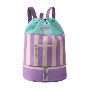 Bolsa Impermeable para Natación, Bolsa de Almacenamiento con Separación para Ropa Seca y Mojada, Mochila <span class=keywords><strong>Portátil</strong></span> con Diseño de Dibujos Animados para Niños y Niñas - Product Image 1