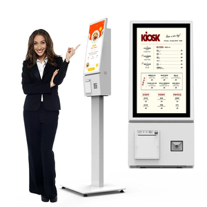 Kiosque interactif <span class=keywords><strong>en</strong></span> libre-service <span class=keywords><strong>de</strong></span> 21,5/23,8 pouces avec écran tactile LCD, kiosque <span class=keywords><strong>de</strong></span> paiement électronique pour les magasins d'alimentation <span class=keywords><strong>en</strong></span> <span class=keywords><strong>ligne</strong></span>, <span class=keywords><strong>en</strong></span> stock - Product Image 2