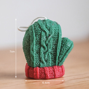 Early Riser Handmade Christmas Scented <b>Candles</b> Creative Silicone Snowman Gloves Mold Cute Design for Home Decoration Living Room - Product Image 2