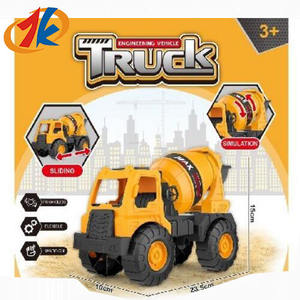 Plastic Construction Vehicles Engineering <strong>Toy</strong> Set for Kids Including Loader Forklift Crane Tip <strong>Lorry</strong> Agitating - Product Image 4
