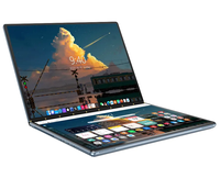 Ordinateur portable 13,5 pouces à double écran tactile, résolution 2,5K 2256*1504, N150 DDR5 16 Go, 12e génération, batterie 9000 mAh