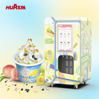 Máquina Expendedora Comercial de Helados para Centros Comerciales, Solución Automática de Venta de Helados Suaves para Operadores Minoristas