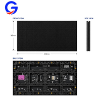 Modules LED d'intérieur SMD P2.5 320*160mm, modules d'affichage LED 4K, haute qualité RGB
