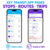 Las Mejores Soluciones de Aplicaciones de Transporte Público para iOS y Android con Planificación de Rutas, Llegadas en Vivo y Venta de Boletos Móviles LionCreate