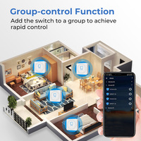 Télécommande intelligente pour la maison Prise en charge de la surveillance de l'énergie Alexa Google Mini Tuya WiFi Gradateur intelligent