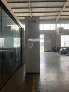 200 см вертикальный монтажный паровой теплый воздушный занавес с центробежным вентилятором для заводской мастерской склад торговый центр выставочный зал - Product Image 5