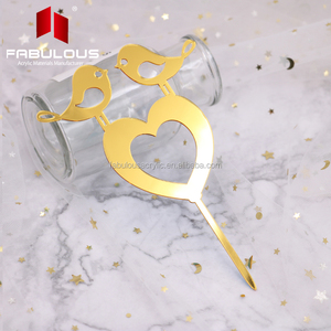 Buon Natale Accessori Della Torta Di Compleanno Decorazione In Oro E Argento di Un Giorno di San Valentino Cake Topper - Product Image 2