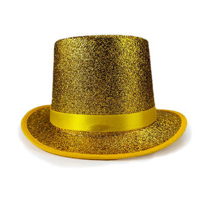 Los artistas de escenario realizan el sombrero de Lincoln de seda de plumas coloridas ceremonia <span class=keywords><strong>mago</strong></span> Lincoln sombrero de tocador de escenario - Product Image 1