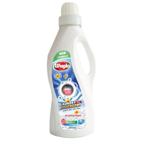 Lessive liquide jetable WUGLO écologique, parfum lavande, jasmin et fruits naturels, pour vêtements, 30-50% d'ingrédients naturels