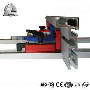 Table de travail en bois DIY, aluminium, mitre 45, ruban à mesurer, rail en T - Product Image 4