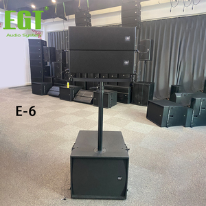 ระบบเสียงไลน์ PA Mini E-6/8/10 นิ้ว ระดับมืออาชีพ ไม่มีกระบวนการครอสโอเวอร์ เหมาะสำหรับการประชุม งานแต่งงาน ลำโพงสำหรับห้องจัดเลี้ยง E-6 Line - Product Image 4
