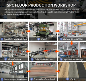 <span class=keywords><strong>Pavimento</strong></span> in Vinile SPC Impermeabile <span class=keywords><strong>a</strong></span> Incastro, Spessore 3.5-7mm, Design Moderno Effetto <span class=keywords><strong>Parquet</strong></span> <span class=keywords><strong>per</strong></span> Uso Alberghiero, Superficie Antiscivolo - Product Image 6