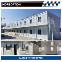 Maison Modulaire Préfabriquée Démontable Chengyu 20ft 40ft Mini Tiny House en Acier Léger Cabine Mobile Conteneur Maisonnette en Kit