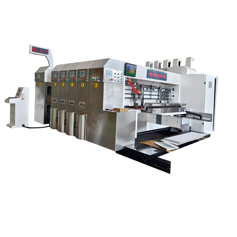 Corrugated Cardboard Carton Box Flexo Printing Machine Printing ...