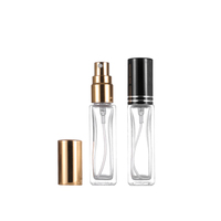 Vente flash - Flacons de parfum en verre carrés - 5 ml, 7 ml, 10 ml, 20 ml, 30 ml, 50 ml, 100 ml - Flacons de parfum vides rechargeables