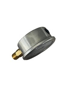 Manómetro de llenado de glicerina de alta calidad 60mm 400bar NPT1/4 rosca trasera conectada manómetro de vacío axial manómetro - Product Image 3