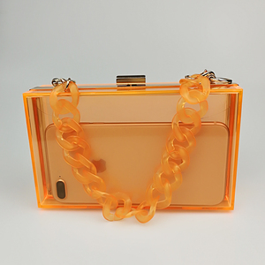 <span class=keywords><strong>Sac</strong></span> à main pochette en acrylique transparent pour femmes, sacoche de soirée mode 2020 - Product Image 2