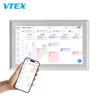 Kalender Paus 21,5 Inci RK3562, Bingkai Foto Cloud Dashboard Lalu Lintas Gratis Seumur Hidup, Jadwal Keluarga, Galeri Seni, Kalender Android