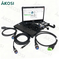 Pour l'outil technique premium VOCOM II VCADS PRO Vocom 2 d'origine avec PTT 2.8.241 VOCOM 2 88894000 + ordinateur portable Getac V110
