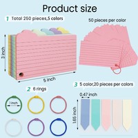 Notas Adhesivas Impresas en Offset a Color, Tamaño Personalizado, al por Mayor, Autoadhesivas para Uso Escolar y de Oficina