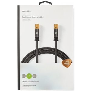 Cable Satelital Blindado de 5m, Antena Coaxial, Conexión de Audio y Video - Product Image 6