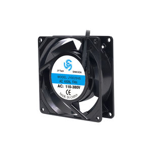 มอเตอร์ระบายความร้อนแนวแกนพัดลมระบายความร้อนมอเตอร์แกนร่วมแกน92x92x25มม. 9225 110V 120มม. ได้รับการรับรองจากโรงแรมมาตรฐาน ODM - Product Image 3