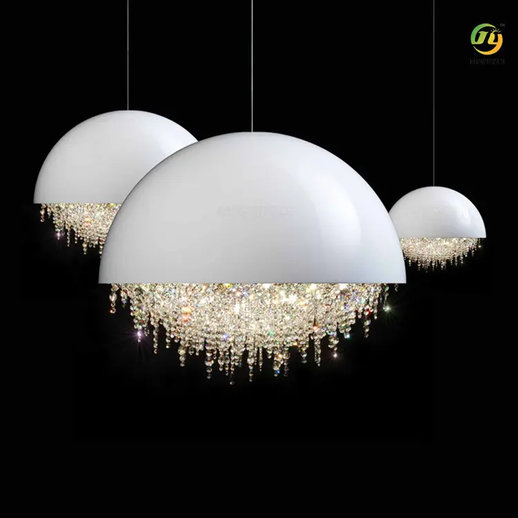 G9 White modern led luxury chandeliers for wedding decor chandelier